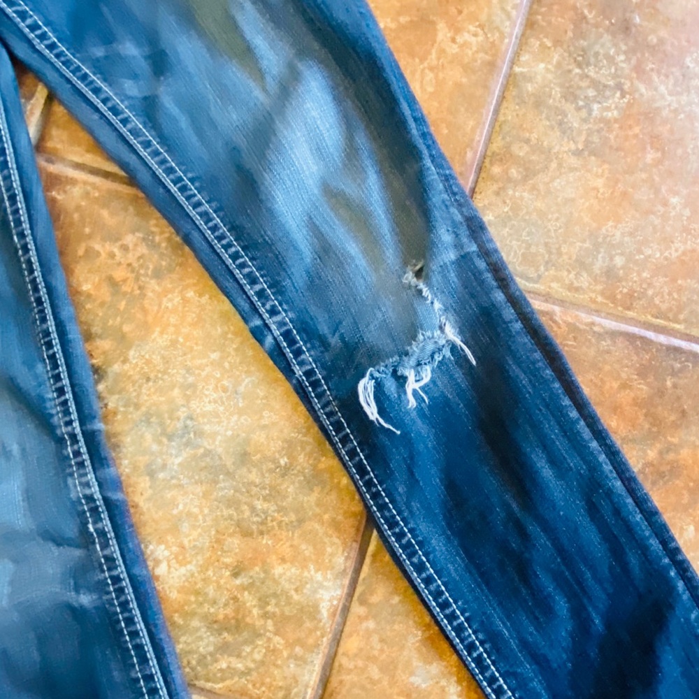 💋MEK Alabama Boho Skinny Distress Women’s Jeans - Picture 3 of 8